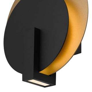 Eclipse LED Wall Sconce in Sand Black