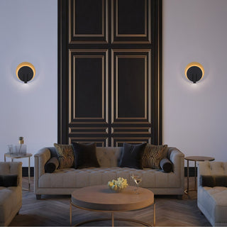 Eclipse LED Wall Sconce in Sand Black