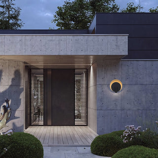 Eclipse LED Wall Sconce in Sand Black