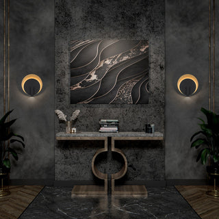 Eclipse LED Wall Sconce in Sand Black