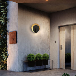 Eclipse LED Wall Sconce in Sand Black