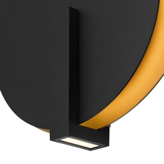 Eclipse LED Wall Sconce in Sand Black