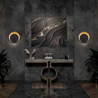 Eclipse LED Wall Sconce in Sand Black