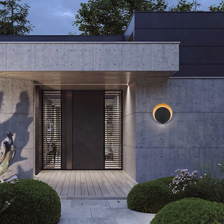 Eclipse LED Wall Sconce in Sand Black