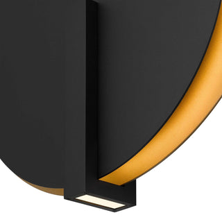 Eclipse LED Wall Sconce in Sand Black
