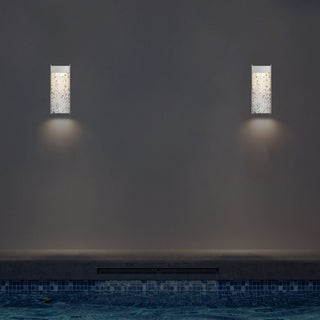 Terrazzo LED Wall Sconce in Brushed Aluminum