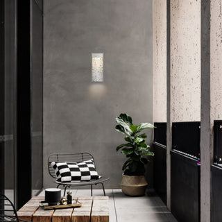 Terrazzo LED Wall Sconce in Brushed Aluminum