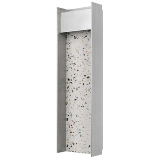 Terrazzo LED Wall Sconce in Brushed Aluminum