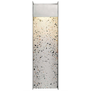 Terrazzo LED Wall Sconce in Brushed Aluminum