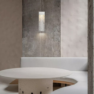 Terrazzo LED Wall Sconce in Brushed Aluminum