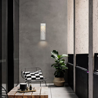 Terrazzo LED Wall Sconce in Brushed Aluminum