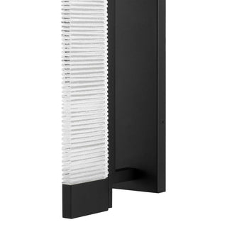 Solice LED Wall Sconce in Sand Black
