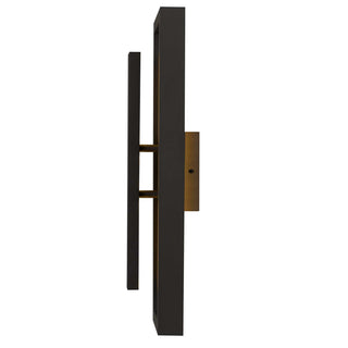 Panels LED Wall Sconce in Dark Bronze