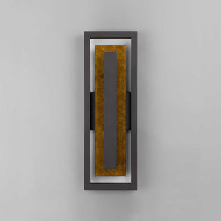 Panels LED Wall Sconce in Dark Bronze