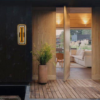 Panels LED Wall Sconce in Dark Bronze