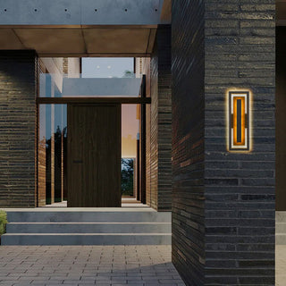 Panels LED Wall Sconce in Dark Bronze