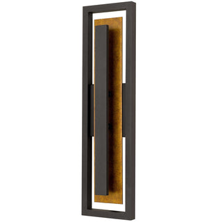 Panels LED Wall Sconce in Dark Bronze
