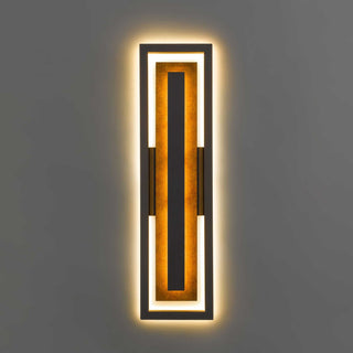Panels LED Wall Sconce in Dark Bronze