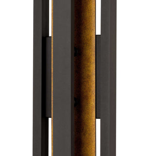 Panels LED Wall Sconce in Dark Bronze