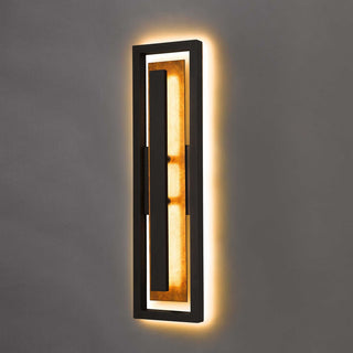Panels LED Wall Sconce in Dark Bronze