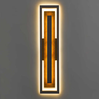 Panels LED Wall Sconce in Dark Bronze