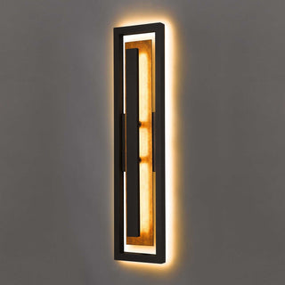 Panels LED Wall Sconce in Dark Bronze