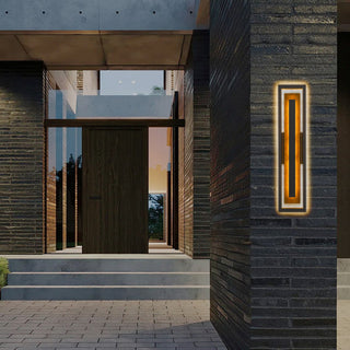 Panels LED Wall Sconce in Dark Bronze