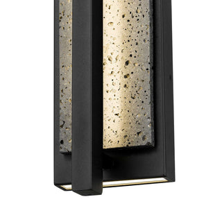 Dakota LED Wall Sconce in Sand Black