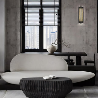 Dakota LED Wall Sconce in Sand Black