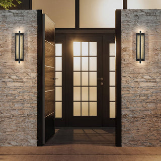 Dakota LED Wall Sconce in Sand Black