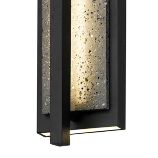 Dakota LED Wall Sconce in Sand Black