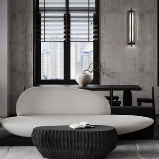 Dakota LED Wall Sconce in Sand Black