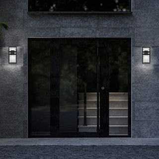 Mars LED Wall Sconce in Sand Black