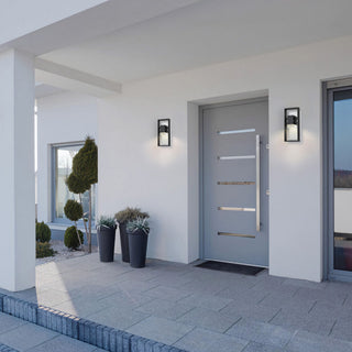 Mars LED Wall Sconce in Sand Black