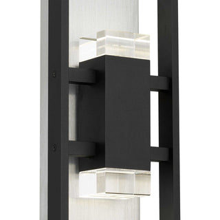 Mars LED Wall Sconce in Sand Black
