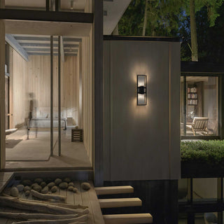 Mars LED Wall Sconce in Sand Black