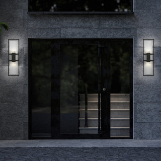 Mars LED Wall Sconce in Sand Black