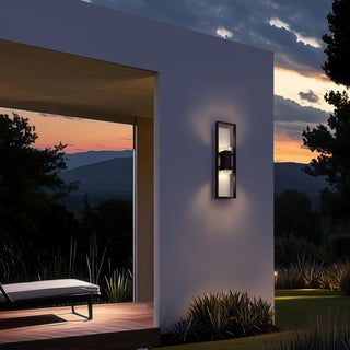 Mars LED Wall Sconce in Sand Black