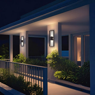 Mars LED Wall Sconce in Sand Black