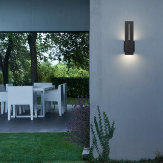 Slot LED Wall Sconce in Sand Black