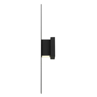 Slot LED Wall Sconce in Sand Black
