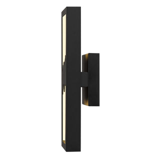 Sunrize LED Wall Sconce in Sand Black