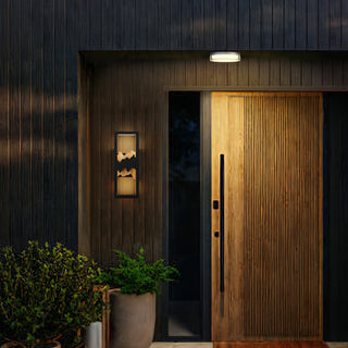Sunrize LED Wall Sconce in Sand Black
