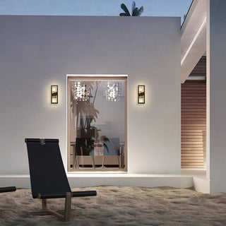 Sunrize LED Wall Sconce in Sand Black