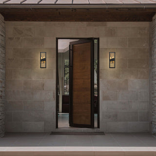 Sunrize LED Wall Sconce in Sand Black