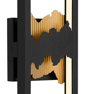 Sunrize LED Wall Sconce in Sand Black