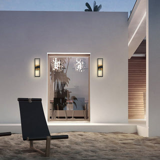 Sunrize LED Wall Sconce in Sand Black