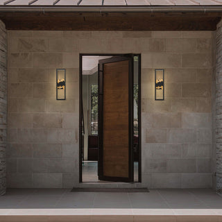 Sunrize LED Wall Sconce in Sand Black