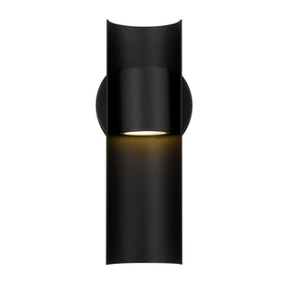 Hugo LED Wall Sconce in Sand Black