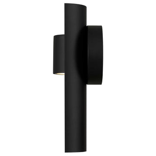 Hugo LED Wall Sconce in Sand Black